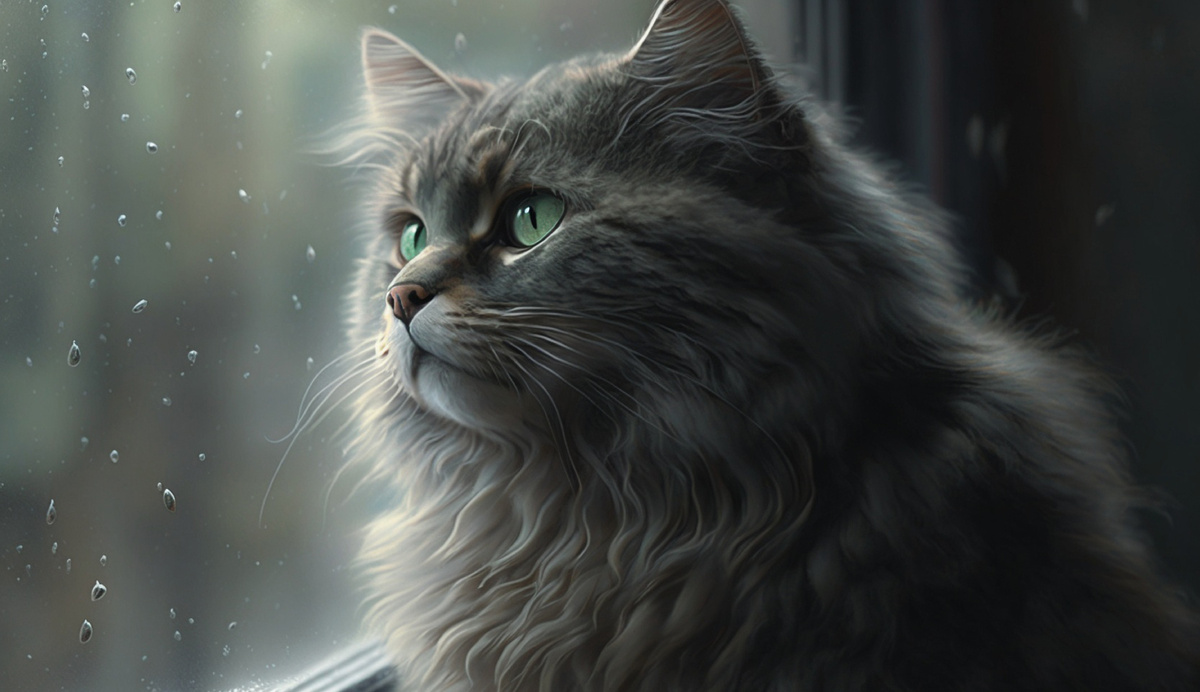 Красивая кошка