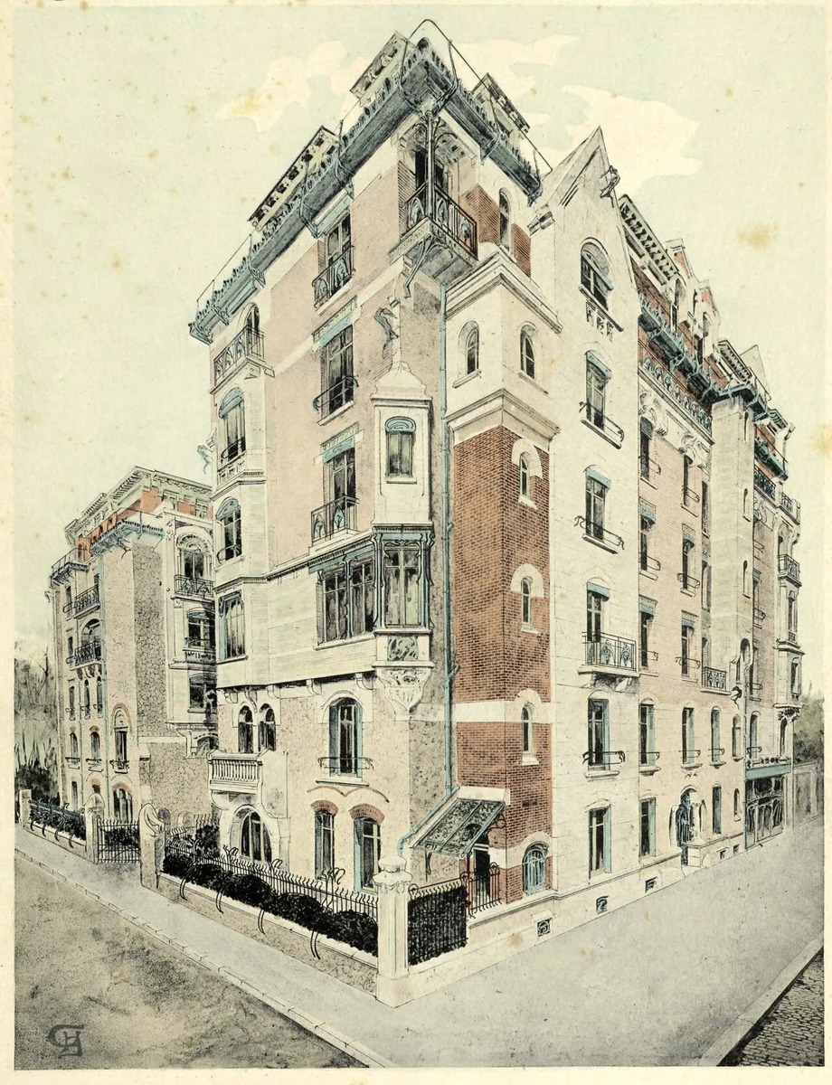 Кастель Беранже, 1898. Архитектор Эктор Гимар