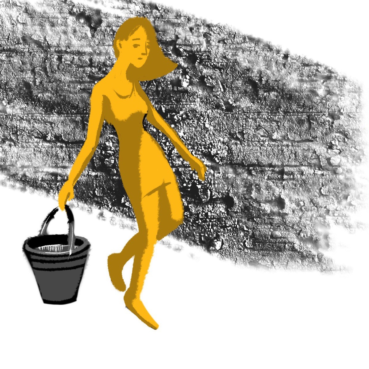 При описании бессмысленной легкости родилась метафора: легче нести пустое ведро, но зачем, если нужна вода? Так счастье, которое заключается в осмысленной жизни, исключает избегание труда.