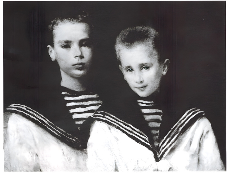 К.Маковский  Портрет Н.Ф. и Ф.Ф.Сумаровковых - Эльстон 1892 г.г