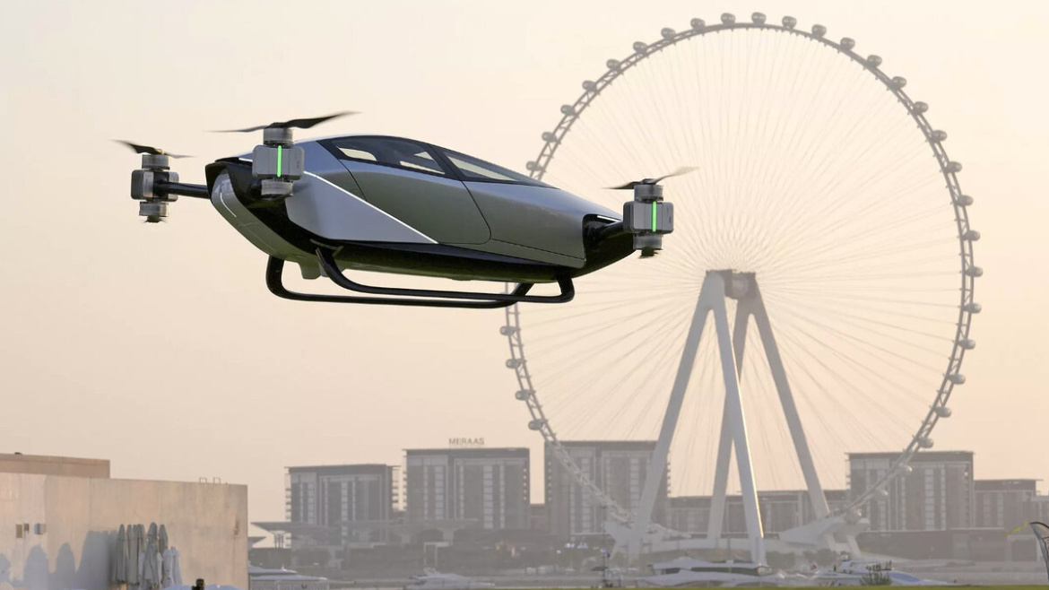 Летающее такси в Дубае