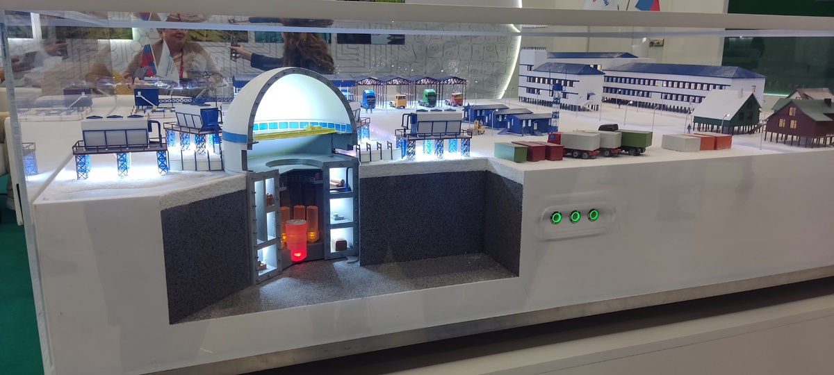 Макет станции.  Фото: ПОРА