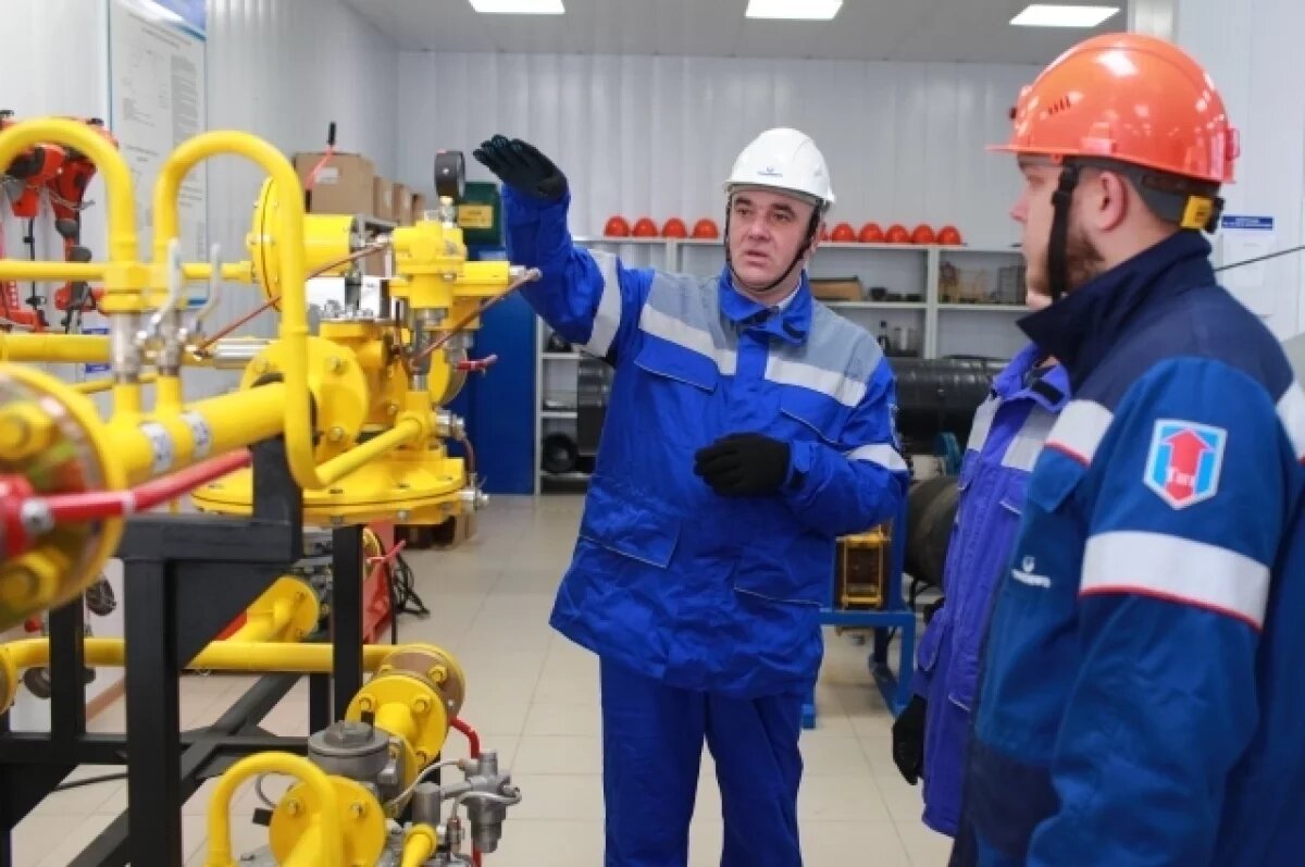    Тренажёр помогает освоить трудовые навыки слесарям, операторам котельных и технологических установок.