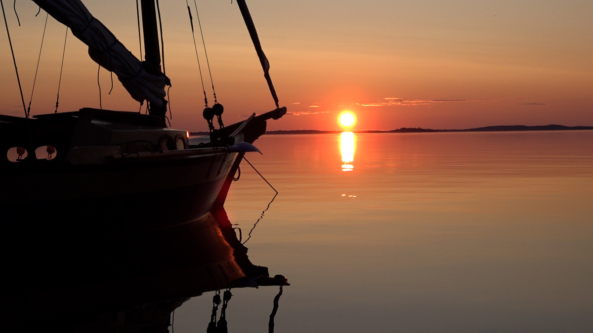 Закат на острове Хед