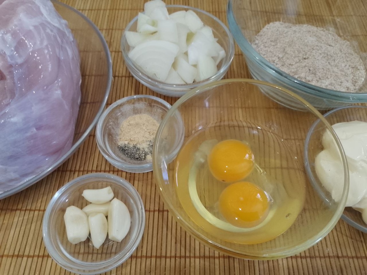 Ингредиенты для приготовления котлет