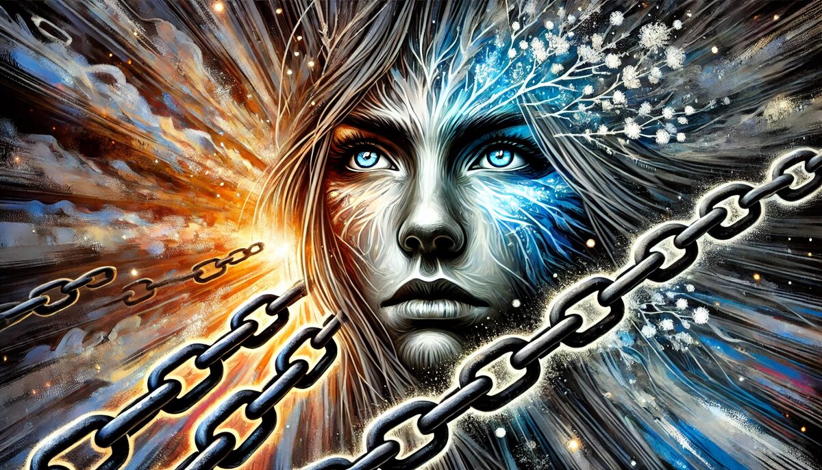 Что делжит вас в цепях