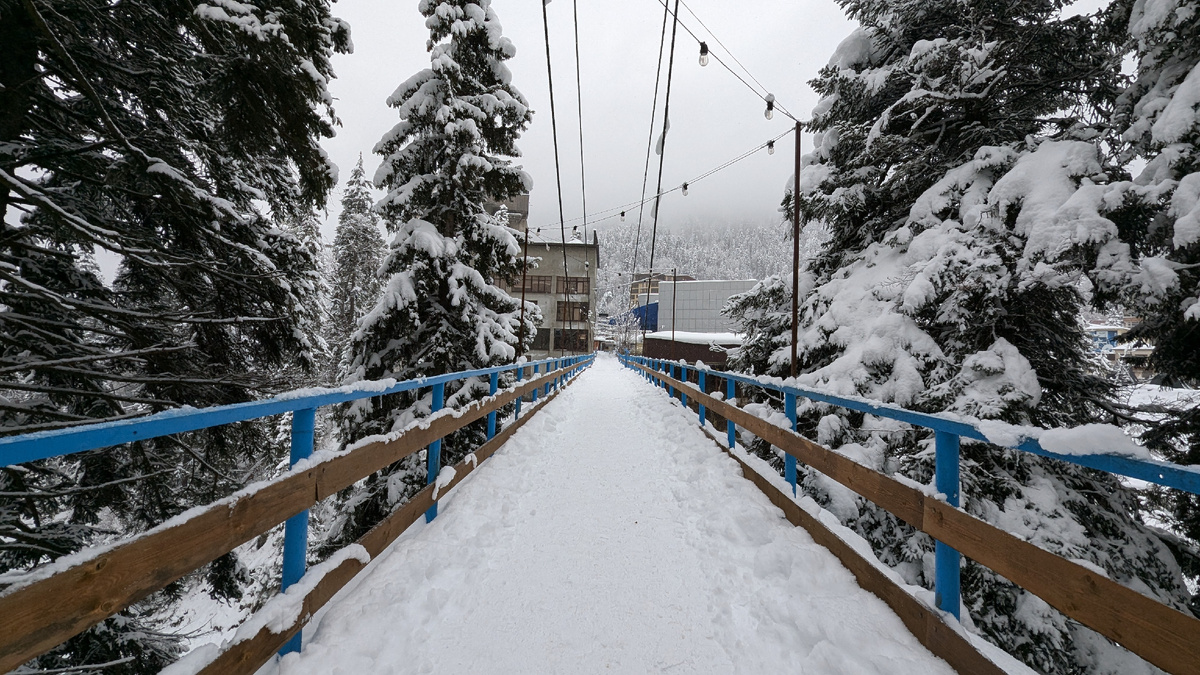 Мост над рекой Аманауз