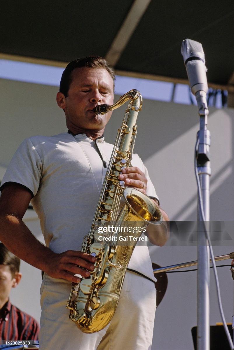 Stan Getz at the Newport Jazz Festival/ July 1965
