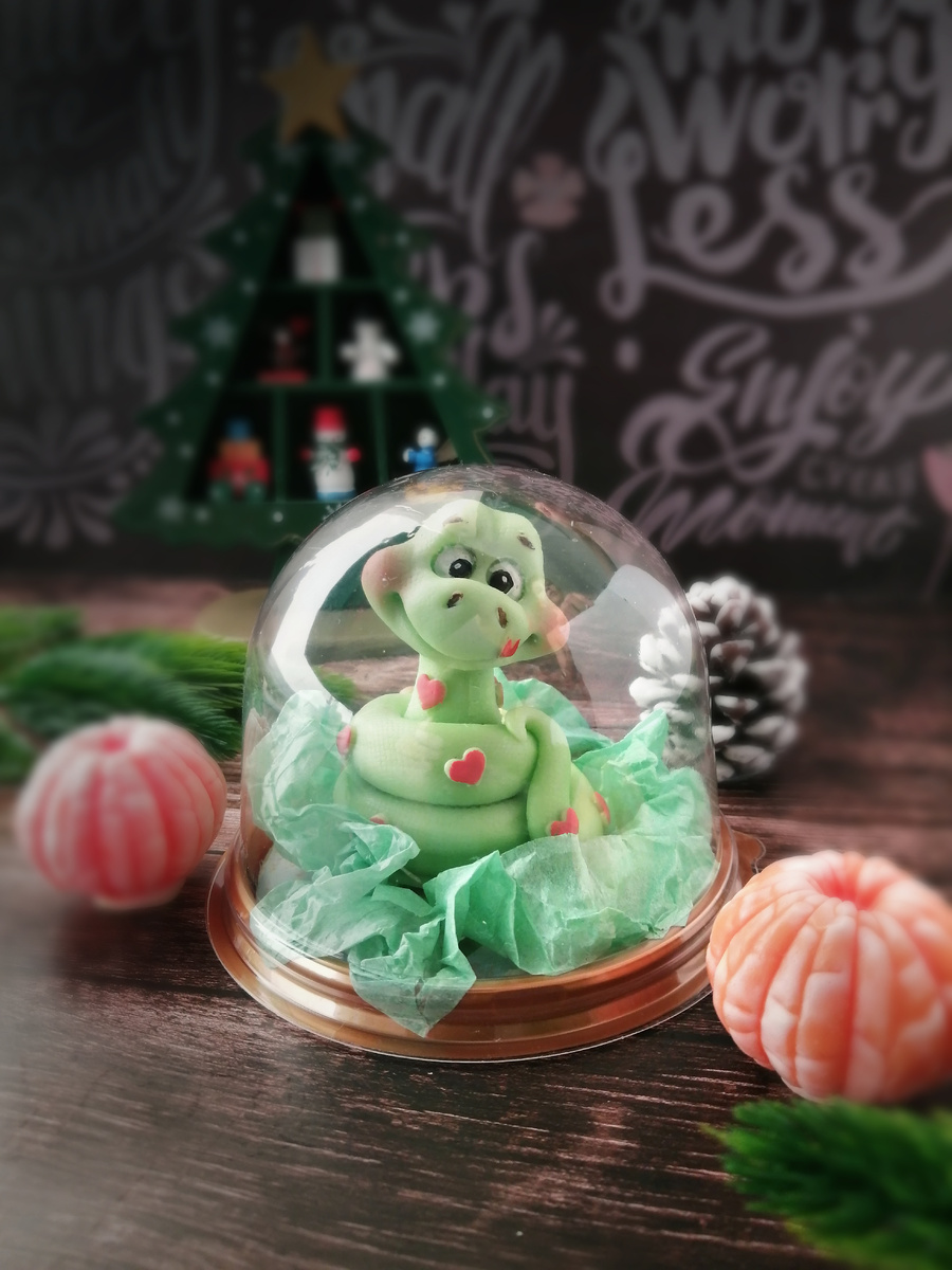 Мыло ручной работы "Змейка"