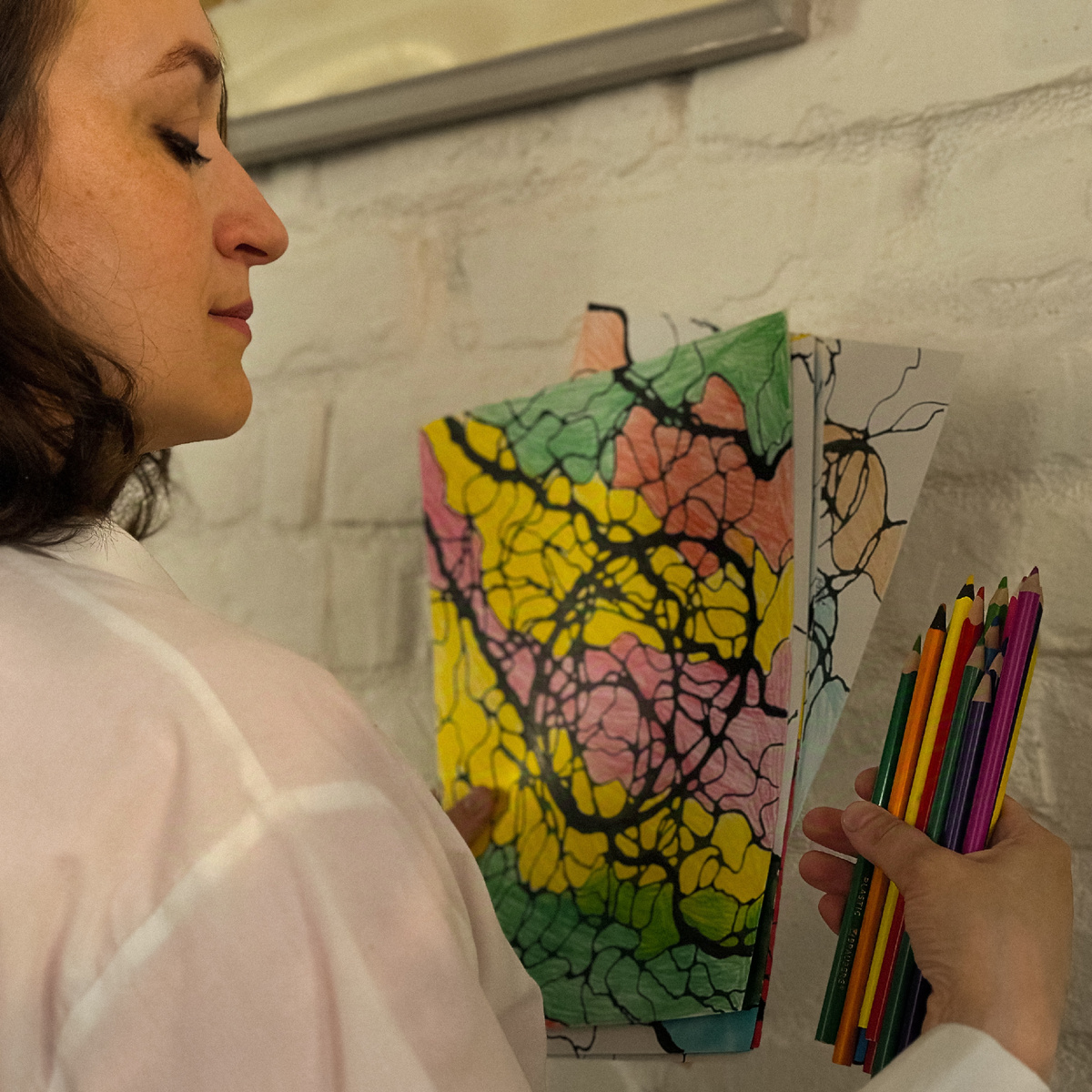 НейроГрафический рисунок Ксении Чигладзе 