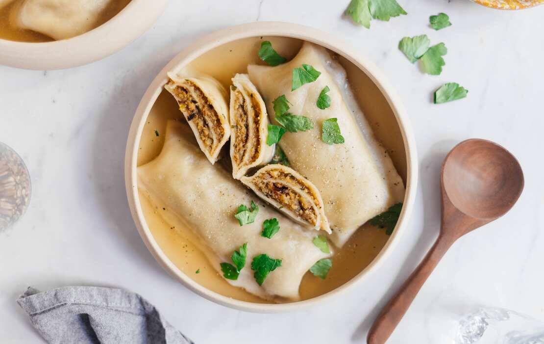 Maultaschen - немецкие пельмени:) Фото: Zucker&Jagdwurst