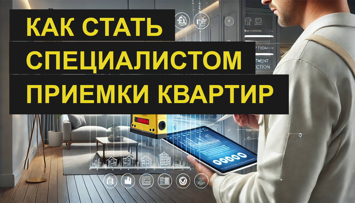 Как стать приёмщиком квартиры в новостройке