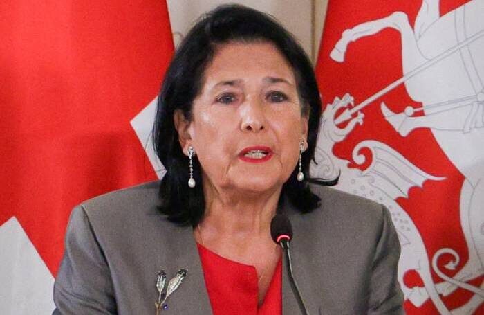    Президент Грузии Саломе Зурабишвили.Александр Патрин/ТАСС