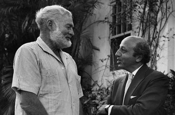 Эрнест Хемингуэй и Юсуф Карш