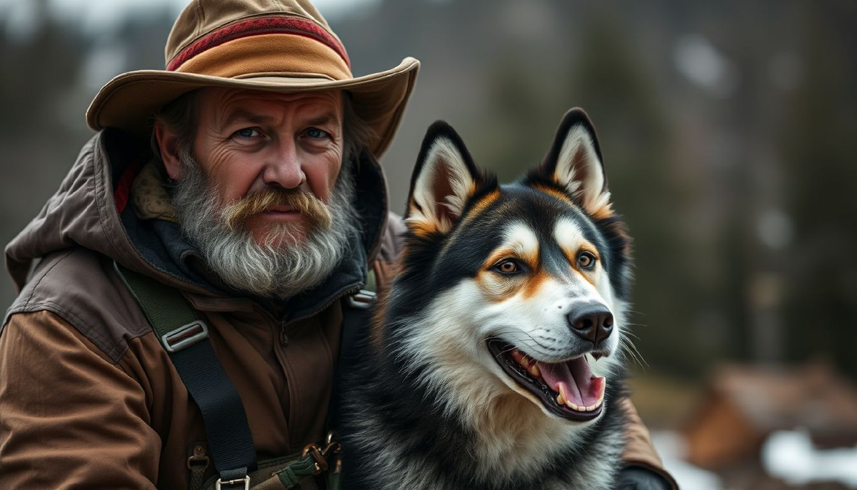 Маккензи и сибирская хаски