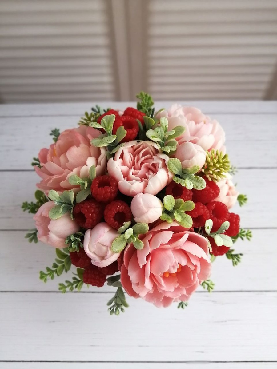 Мыло ручной работы букет