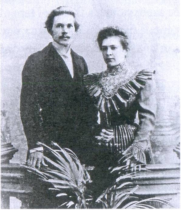 Феодор Ксенофонтович Колеров с супругой,
фото 1910-х гг. hram-tver.ru