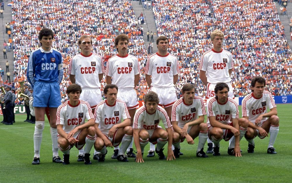 Легендарный состав сборной на Евро-1988