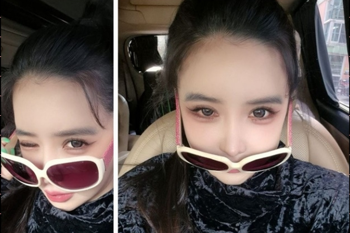     Бархатная водолазка и «кошачий» макияж — разбираем новый образ Пак Бом