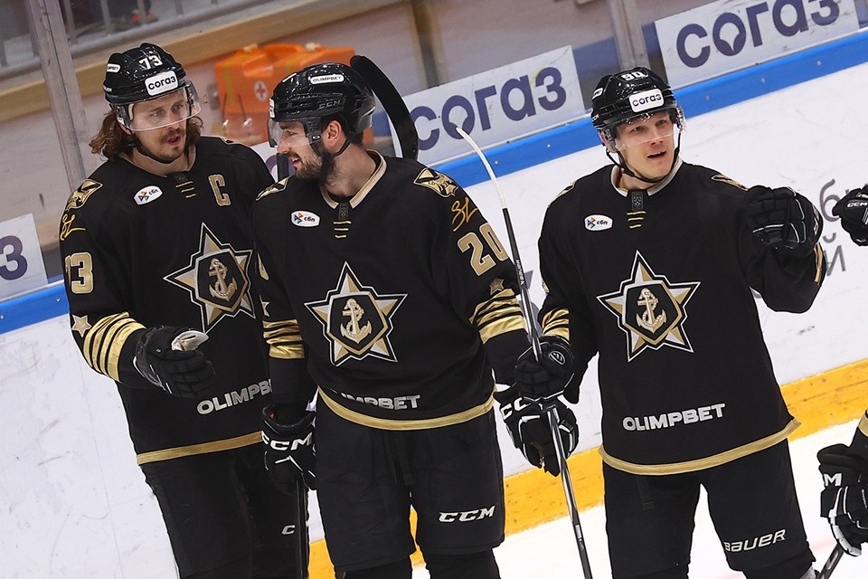    Игра завершилась со счетом 3:2. ХК «Адмирал»