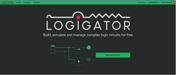 Эмблема логического симулятора Logigator
