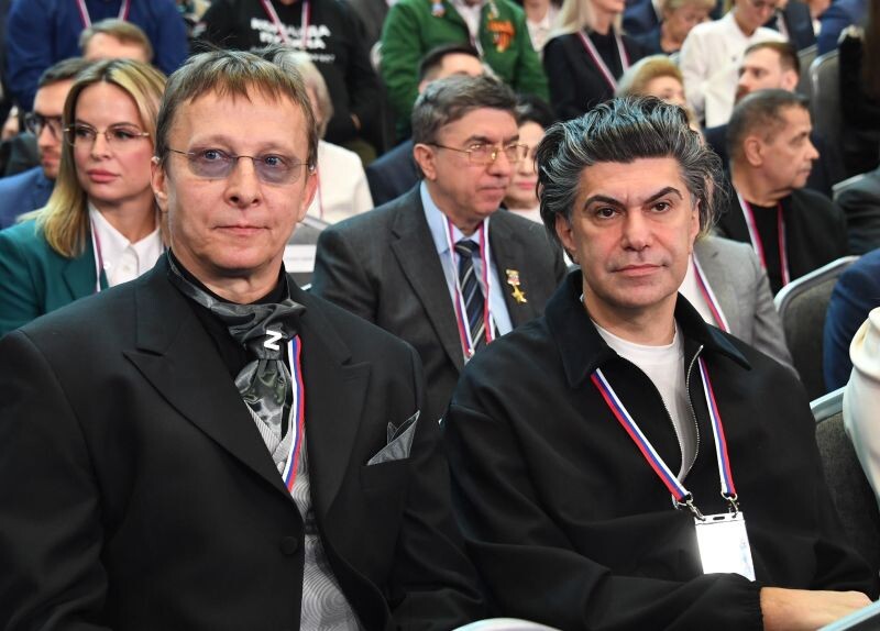    Николай Цискаридзе - справа (Иван Охлобыстин - слева). ФОТО: Komsomolskaya Pravda/Global Look Press