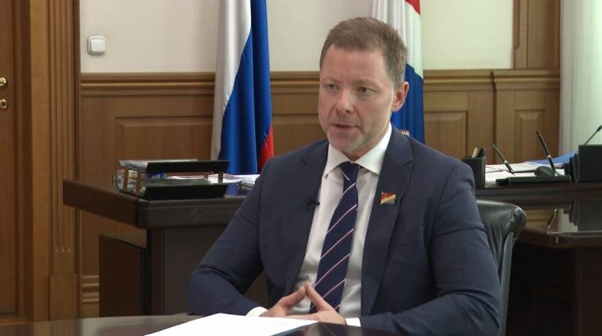 Антон Волошко, председатель Законодательного Собрания Приморского края