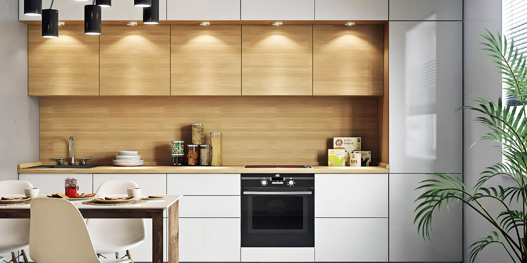 Стоит ли делать кухню до потолка?