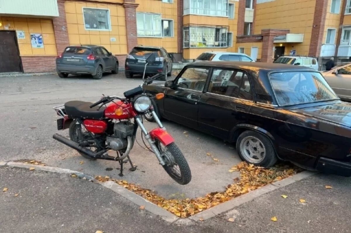    У жителя села Томской области отобрали мотоцикл за пьяное вождение