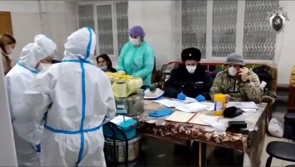    Оперативная работа на месте происшествия. Источник: t.me/su_skr22