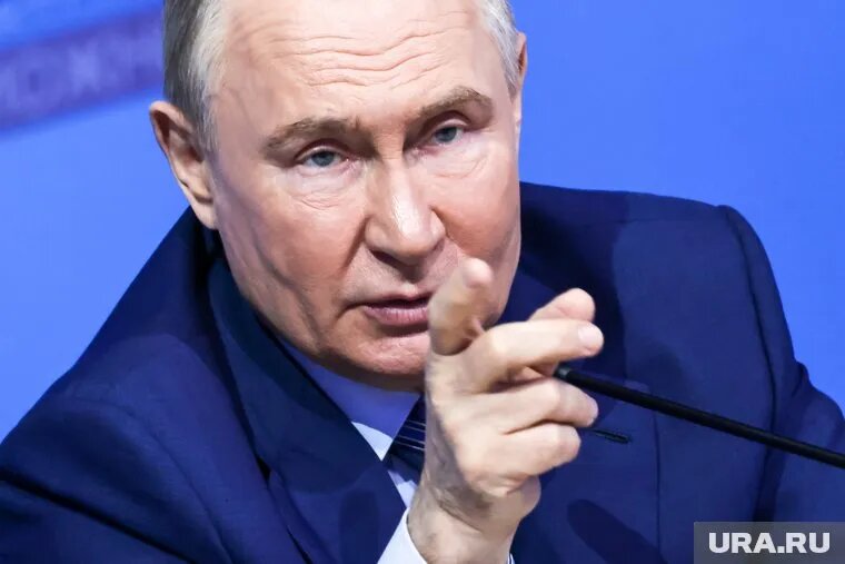 Путин вспомнил советскую шутку, обсуждая удары по Украине. Фото: Владимир Андреев © URA.RU