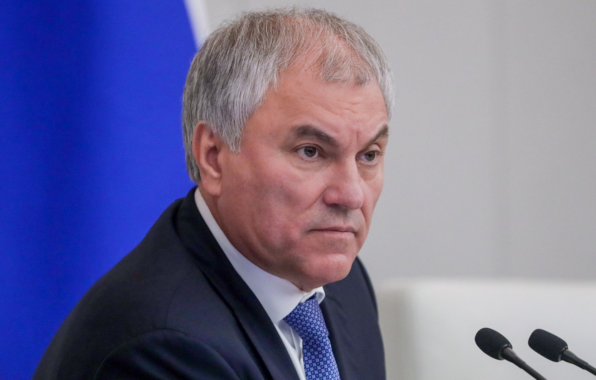    Председатель Госдумы РФ Вячеслав Володин  Марат Абулхатин/пресс-служба Госдумы РФ/ТАСС