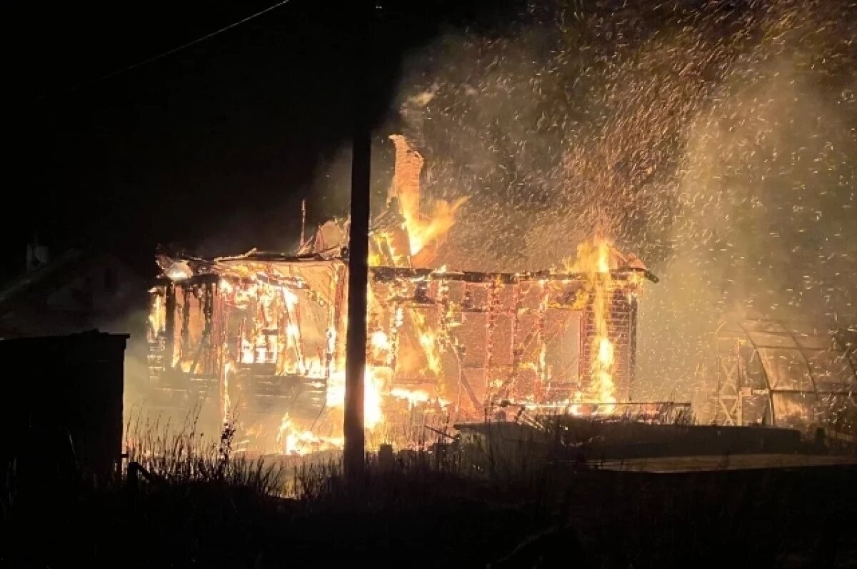    На Камчатке сгорел дом сотрудника Командорского заповедника