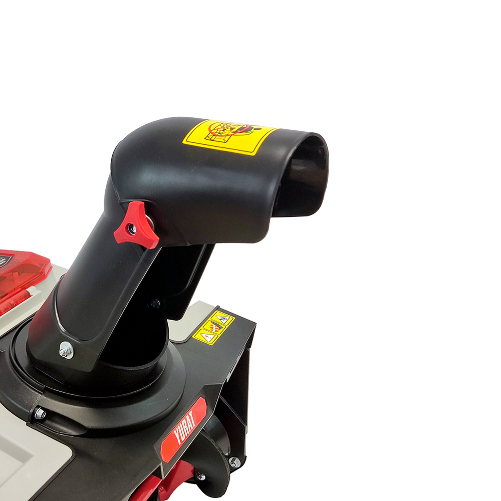 Угол регулировки выброса снега до 60°