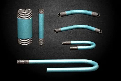 Пример нарезаемой трубной резьбы