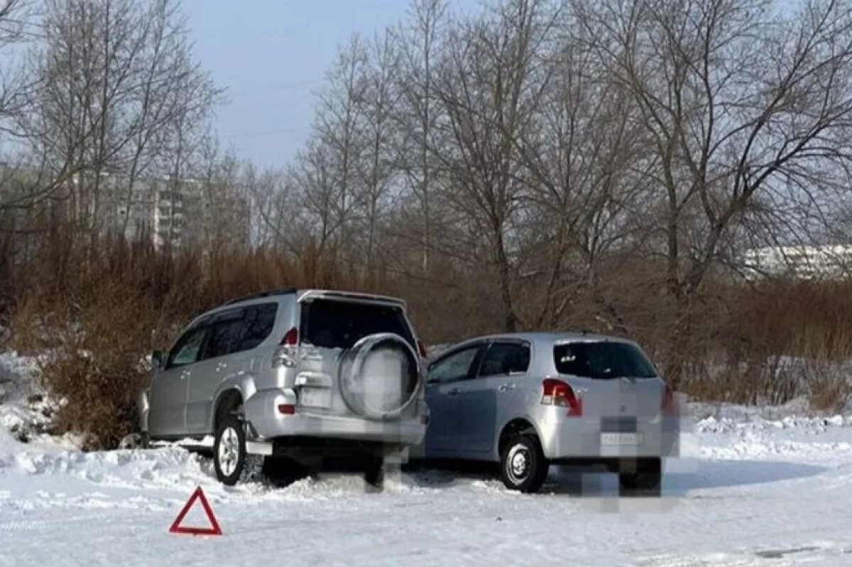    Отец и сын повредили головы в жёстком ДТП из-за циклона в Хабаровском крае