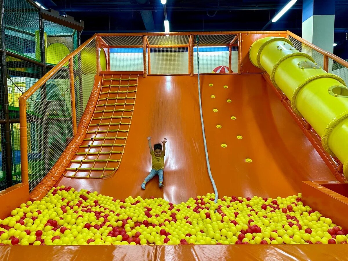 Горка-вулкан