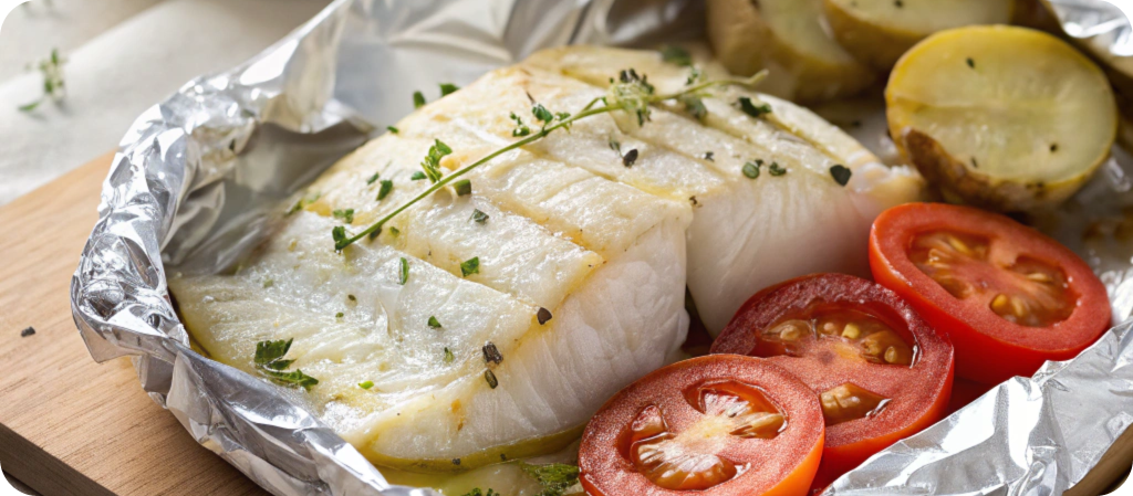 Рыба в фольге 