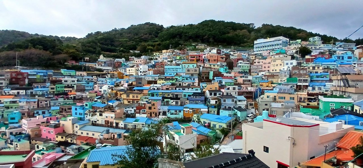 Панорама деревни Камчхон