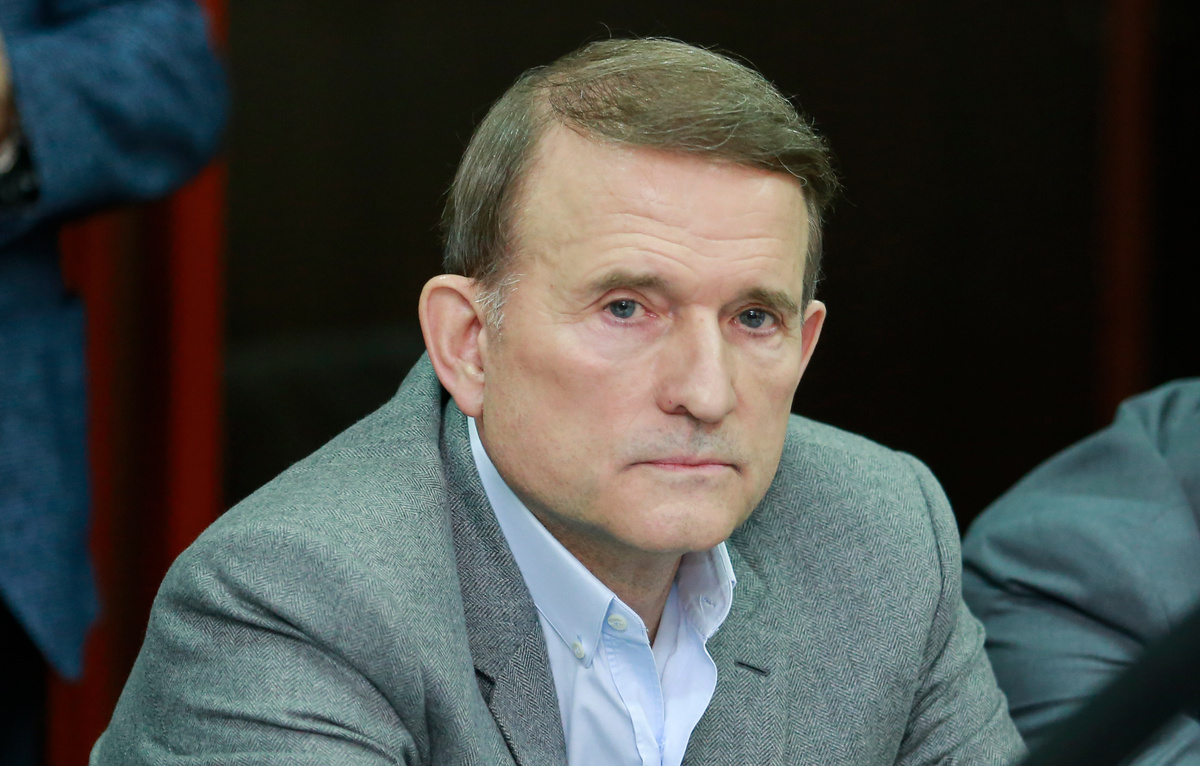    Глава движения "Другая Украина" Виктор Медведчук  Ирина Яковлева/ТАСС