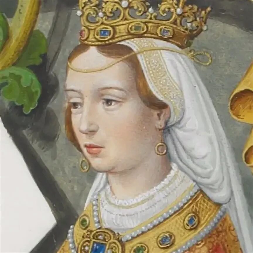 Так Филиппа Ланкастерская выглядела в реальности.