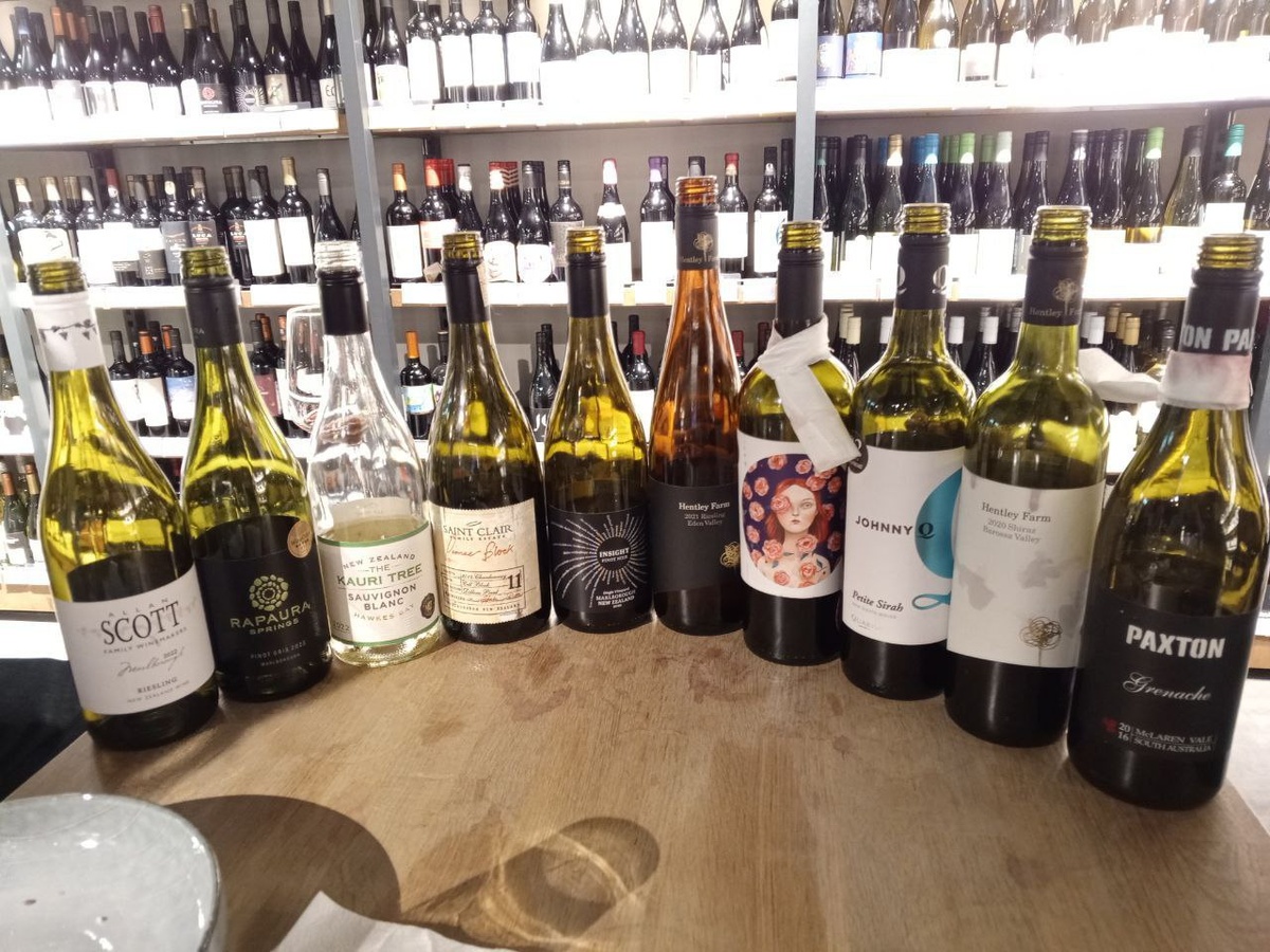 Вина Новой Зеландии и Австралии с нашей дегустации