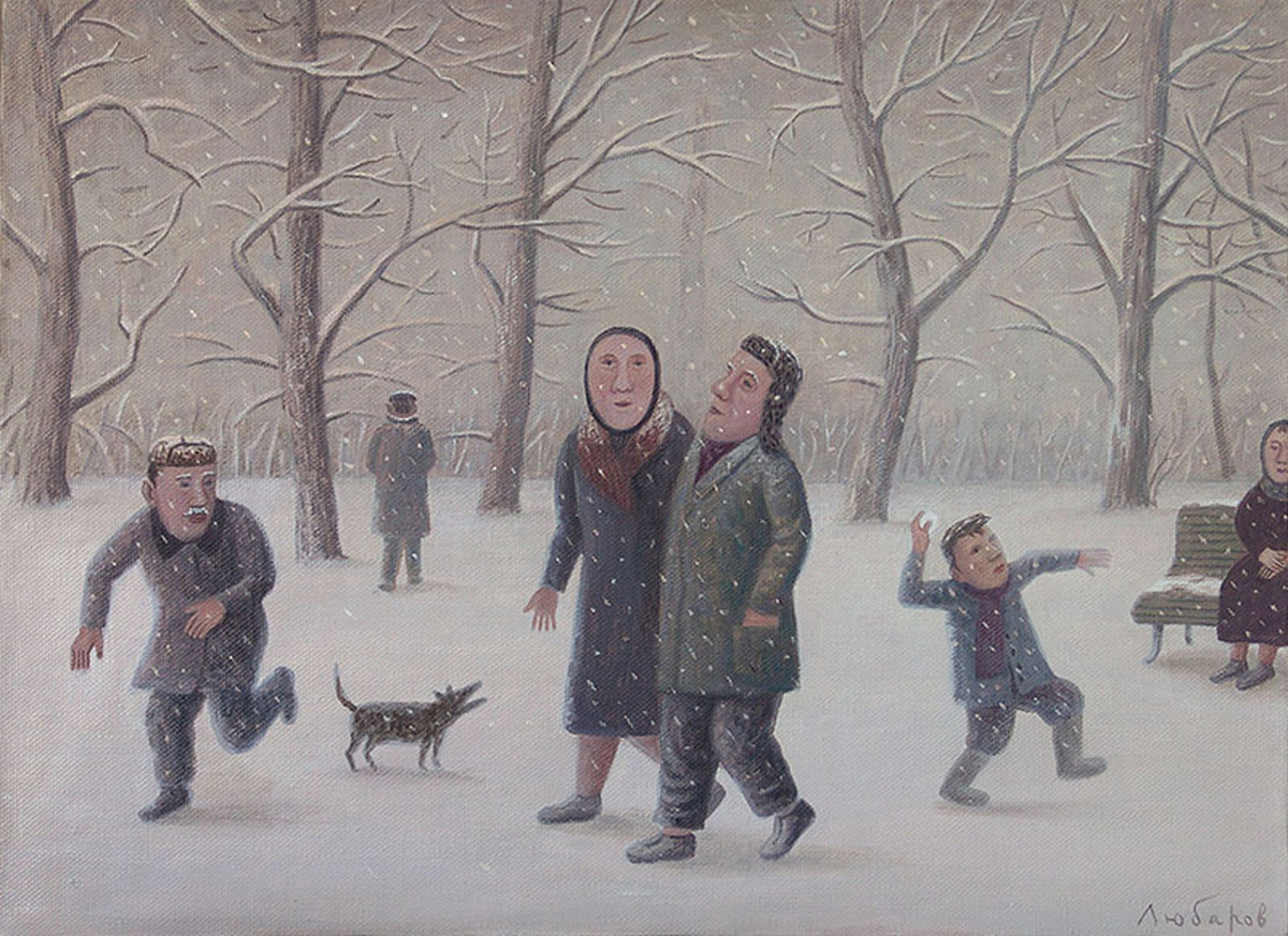 художник Владимир Любаров (изображение ресурса lubarov.ru)