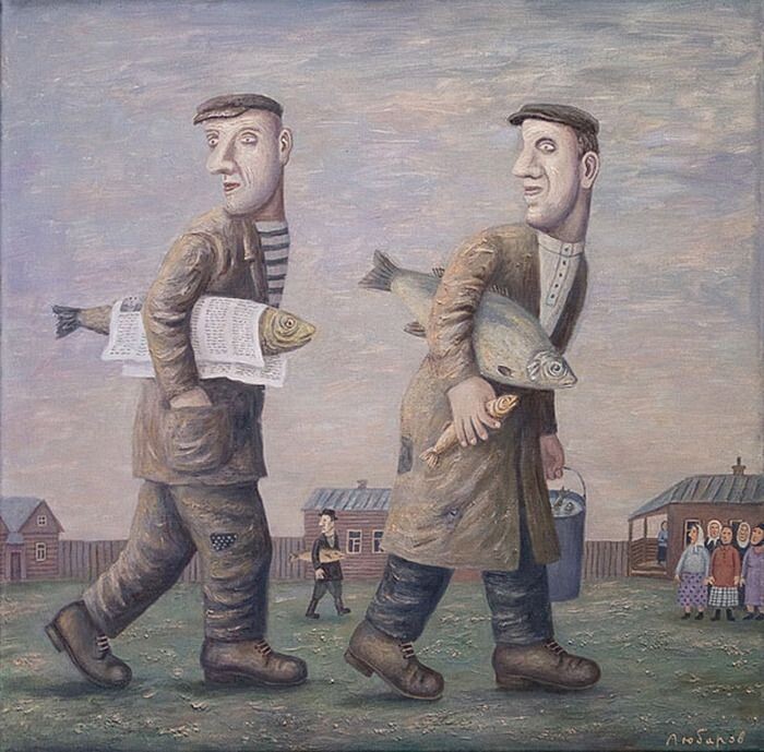 художник Владимир Любаров (изображение ресурса lubarov.ru)