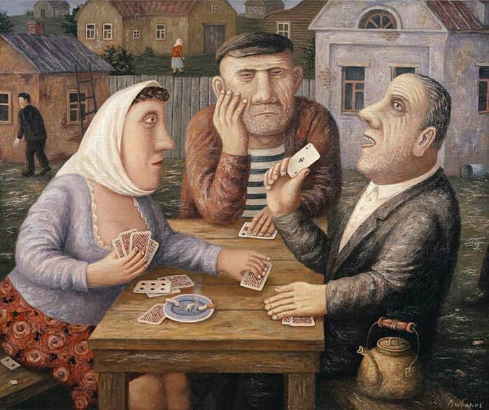 художник Владимир Любаров (изображение ресурса lubarov.ru)