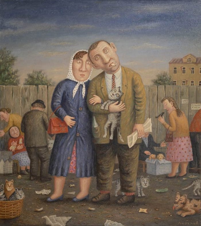 художник Владимир Любаров (изображение ресурса lubarov.ru)