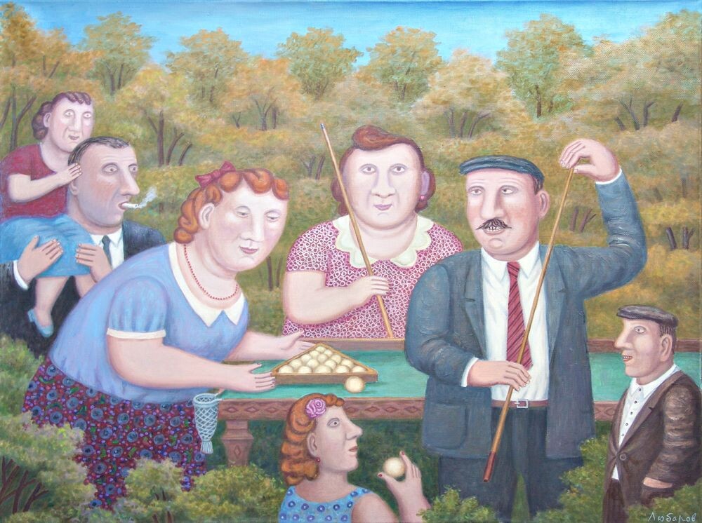 художник Владимир Любаров (изображение ресурса lubarov.ru)