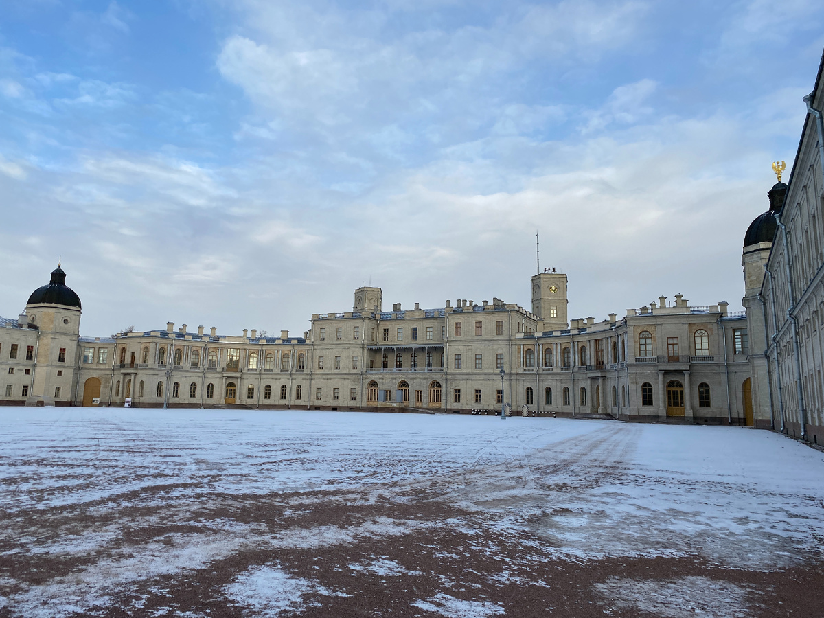 Большой Гатчинский дворец. Здесь и далее фото автора