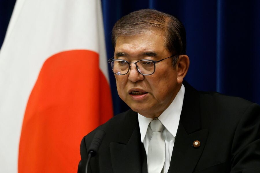    Премьер-министр Японии Сигэру Исиба / Источник: © KIYOSHI OTA/POOL/EPA/ТАСС