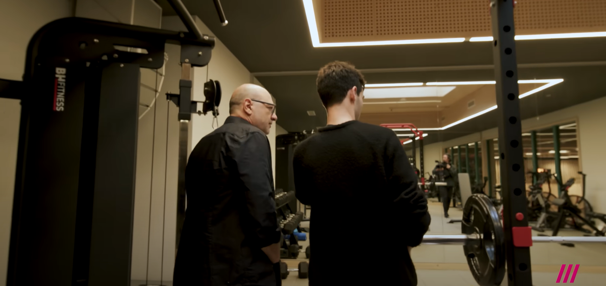 Тренажерка в эстонской школе